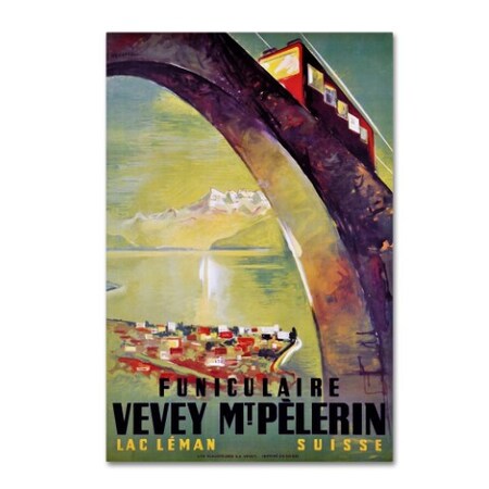 Trademark Fine Art Vintage Lavoie 'Travel 53' Canvas Art, 12x19 ALI19652-C1219GG